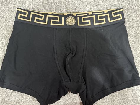 versace men unboxing|Versace men's boxer briefs.